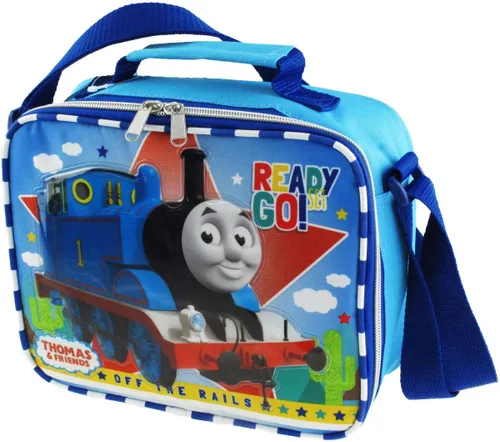 Vista 7 de GenericJINCHENG YSECTL Thomas & Friends - Mochila de lujo de 16 pulgadas con lonchera aislada a juego