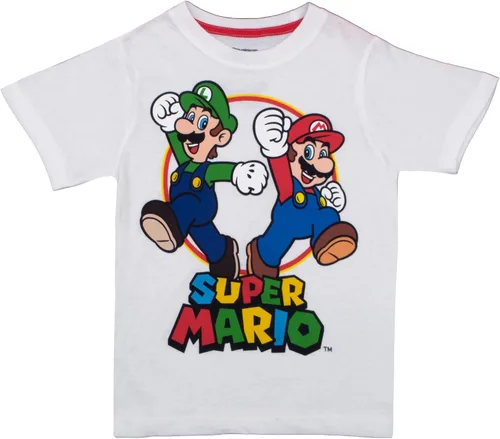 Vista 2 de Nintendo Super Mario Bros. Boys Mario Kart & Friends Graphic Short Sleeve T-Shirts 2 Pack