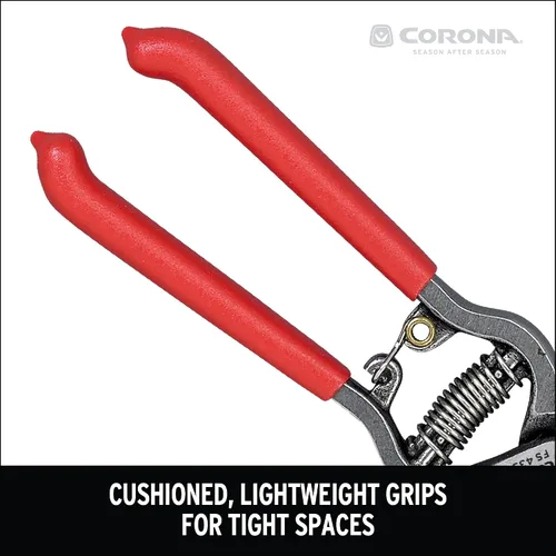 Vista 3 de Corona FS-4350 Tijeras de adelgazamiento acolchadas con agarre antideslizante, acero