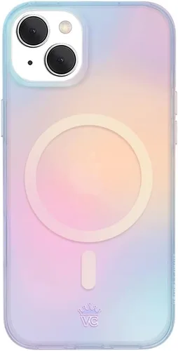 Vista 69 de VELVET CAVIAR Funda compatible con MagSafe para iPhone 15, probada en caídas de 10 pies, estampado de leopardo y amatista morada