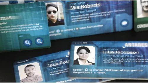 Vista 8 de Portal Games Detective, azul