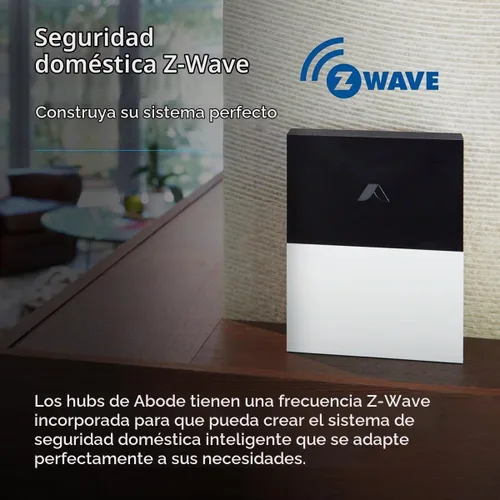 Vista 5 de Abode - Sistema de Seguridad Inteligente Inalámbrico de 4 Piezas - Funciona con Dispositivos Apple HomeKit, Z-Wave y Zigbee - Expandible