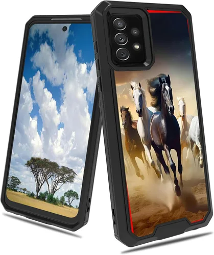 Vista 96 de Funda para Samsung S23 FE Funda Galaxy S23 FE 2 en 1 PC duro de doble capa TPU suave a prueba de golpes Funda protectora para Samsung Galaxy S23 FE