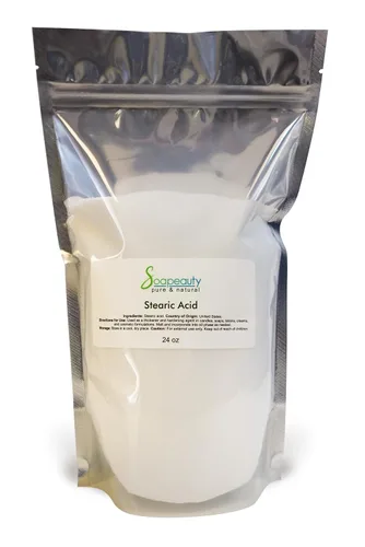 Vista 2 de Soapeauty Ácido esteárico Triple prensado Derivado de palma Grado cosmético puro Vegano, sin gluten para hacer jabón y loción, ingrediente