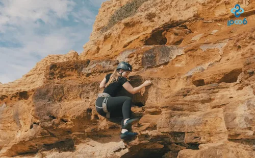 Vista 2 de Casco de trabajo de arborista de espeleología para adultos, senderismo y escalada