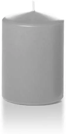 Vista 45 de yummi Caja de 12 velas redondas blancas de 3" x 4