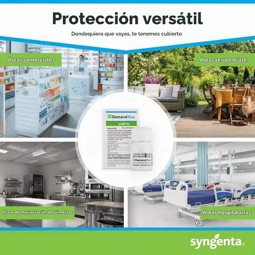 Vista 4 de Syngenta 64749 Demand Duo Pesticida, 1 unidad (paquete de 1), blanco