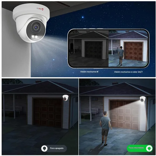 Vista 2 de Anpviz sistema de la cámara de seguridad de 8CH 4K PoE, cámaras IP