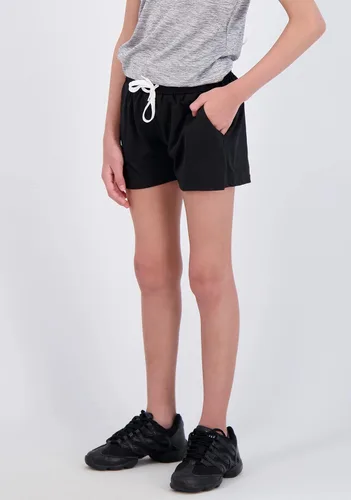 Vista 2 de Paquete de 4 pantalones cortos para correr con cordón y bolsillos para niñas