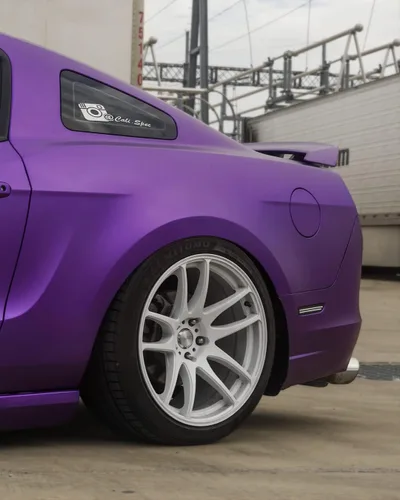 Vista 2 de VViViD+ - Película de vinilo prémium (1.5 x 5 pies, morado metálico mate)