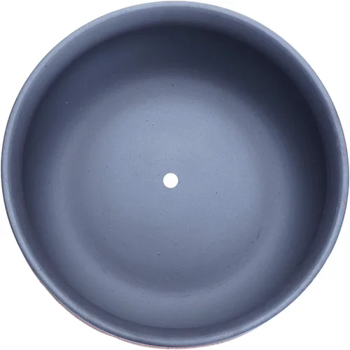 Vista 4 de ARTKETTY Macetas para Suculentas, Macetas Grandes para Suculentas de 8 Pulgadas con Drenaje, Maceta de Cerámica para Bonsái con Bandeja para Plantas