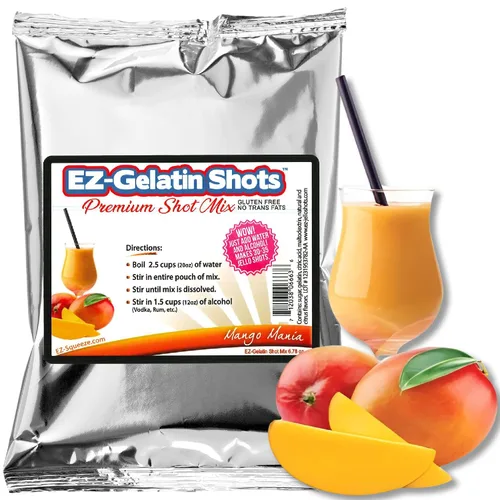 Vista 10 de Bahama Mama Jello Shot Mix 6.78 oz – Mezcla de gelatina premium sin gluten para shots de gelatina sabrosos – Mezcla de gelatina en polvo EZ fácil