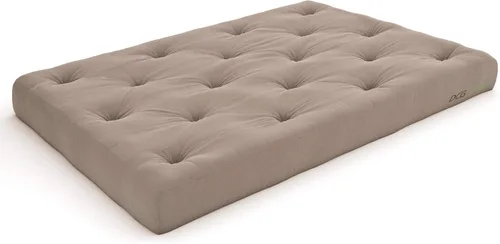 Vista 6 de Nirvana Futons Colchón de futón individual extra grueso de 10 pulgadas, sarga negra, fabricado en Estados Unidos