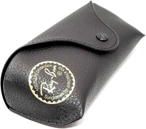 Vista 3 de Ray-Ban Estuche negro para lentes de sol + paquete con kit de gafas de lujo eSHADES, Negro