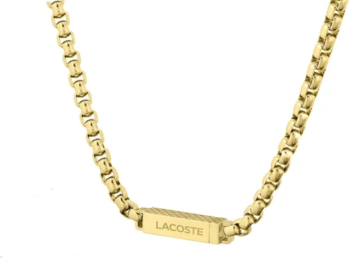 Vista 2 de Lacoste Jewelry L'Essentiel - Pulsera de cadena de acero inoxidable para hombre
