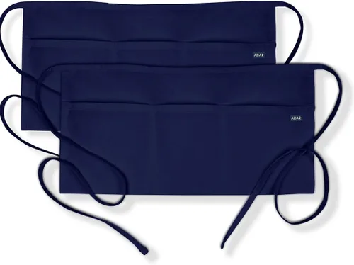 Vista 12 de Adar - Delantal universal para cinturón, paquete de 2 unidades, delantal unisex Negro