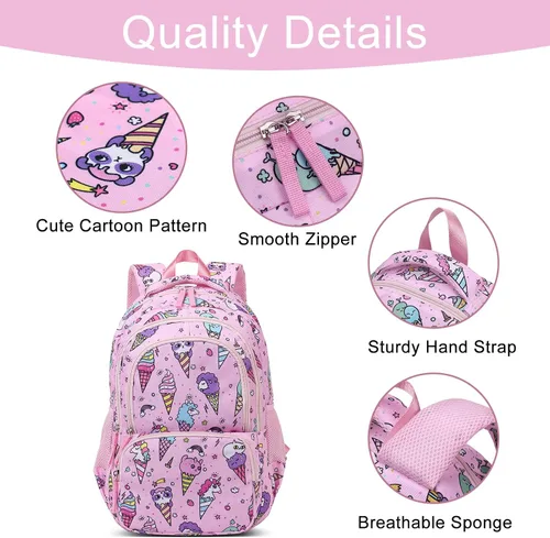 Vista 7 de CLUCI Mochila para mujer, paquetes con mochila para niños y niñas