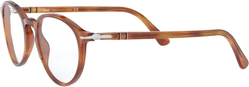 Vista 3 de Persol PO3218V - Marcos redondos para gafas graduadas Terra Di SienaDemo Lens