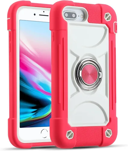 Vista 29 de MARKILL Compatible con iPhone Se3/iPhone Se2, Funda para iPhone 6/6S, Funda para iPhone 7/iPhone 8 de 4.7 Pulgadas con Soporte Anular, Funda