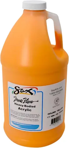 Vista 7 de Sax True Flow - Pintura acrílica de cuerpo pesado, 1/2 galón, juego de 6, varios