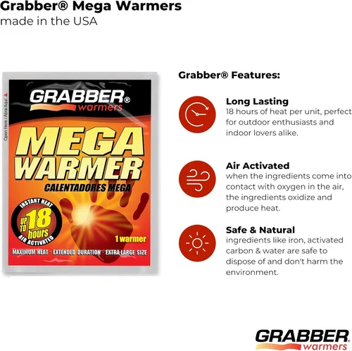 Vista 8 de Calentadores corporales Grabber de 18 horas 30
