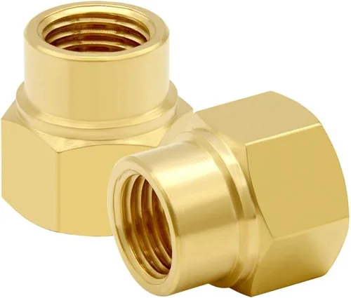Vista 8 de Hooshing 2PCS Reductor de tubería 1/2 "x 1/4" NPT Acoplador reductor hembra