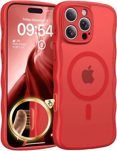 Vista 28 de TAURI Funda para iPhone 16 para mujeres y niñas, con control de cámara, [compatible con Masafe], funda Wave para iPhone 16 de 6.1 pulgadas