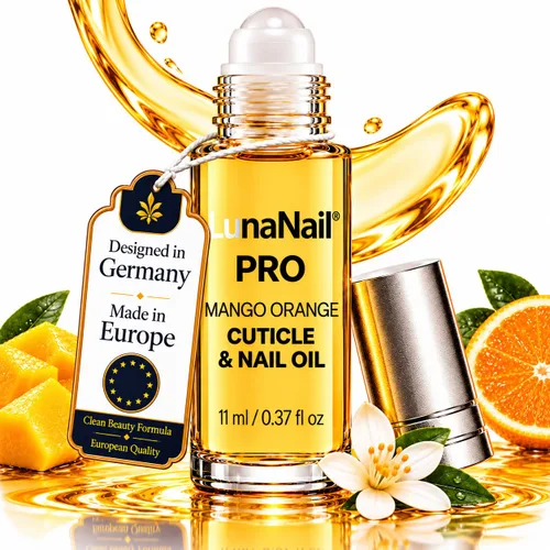 Vista 15 de Aceite de cutícula, aceite de uñas enrollable con vitamina E y jojoba, hidratante para cutículas secas, vegano (brisa de limón amalfi)