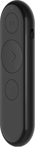 Vista 2 de Lenovo Mando a distancia portátil recargable de presentación, inalámbrico, Bluetooth, puntero digital, ligero, rango de 30M, negro