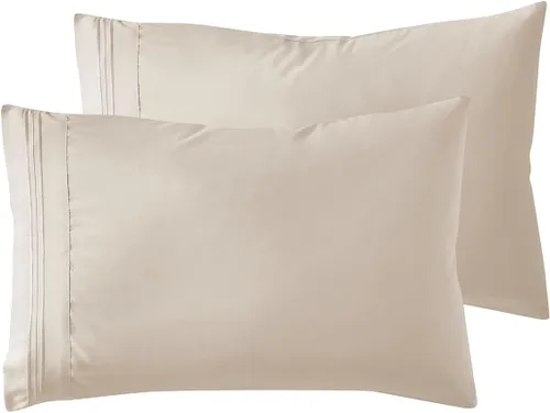 Vista 70 de Nestl - Juego de 2 fundas de almohada de microfibra azul playa tamaño Queen, 20 x 30 pulgadas