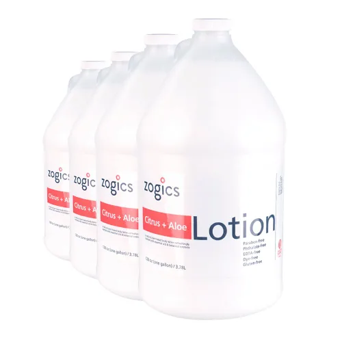 Vista 6 de Zogics Loción corporal hidratante, loción corporal hidratante para mujeres y hombres, fórmula nutritiva hecha con aceites esenciales, ideal