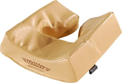 Vista 4 de Master Massage - Cojín de espuma viscoelástica patentado para masaje ergonómico, reposacabezas y reposacabezas, color negro