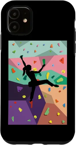Vista 8 de Cute Colorful Rock Climbing Bouldering Wall Climber Case for iPhone 17