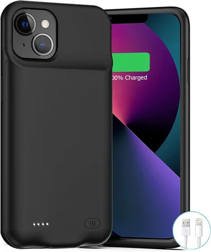 Vista 11 de Funda de batería para iPhone 11, funda de carga portátil recargable de 7000 mAh mejorada compatible con iPhone 11 (6.1 pulgadas) con cargador