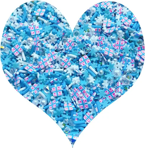 Vista 11 de Chispitas Falsas Chispitas Falsas de Navidad Chispitas Falsas de Caramelo Chispitas de Arcilla Polimérica Chispitas Poliméricas Rebanadas de Arcilla