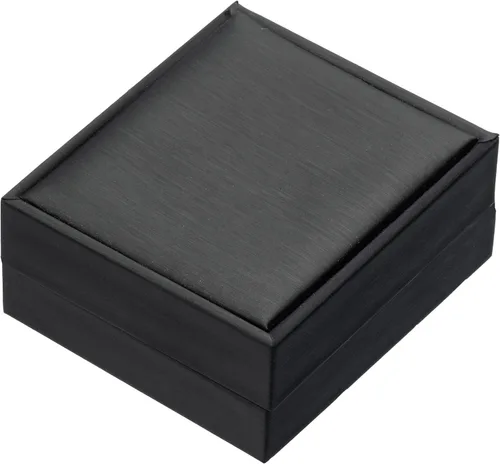 Vista 7 de Caja de gemelos pequeña de piel sintética (3 unidades), color negro