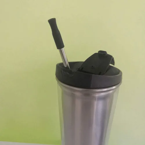 Vista 7 de Accmor - 44 puntas de popote reutilizables, punta de popote de silicona, puntas de popote multicolor de grado alimenticio, solo se ajustan a popotes