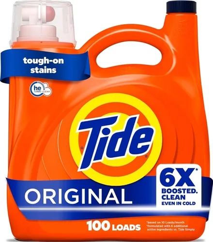 Vista 7 de Tide Ultra, detergente líquido para ropa sucia (PGC00471), olor original, 10 onzas líquidas
