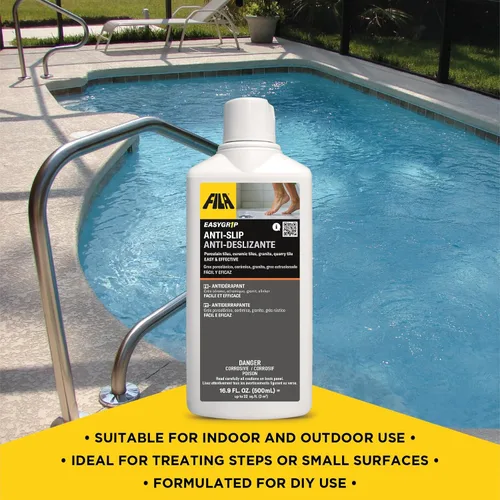 Vista 4 de FILA Surface Care solutions EASYGR1P Anti-Slip Tile Treatment, 16.9 oz