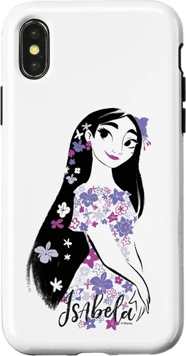 Vista 5 de Funda para póster de Disney Encanto Isabela Line Art para iPhone XR