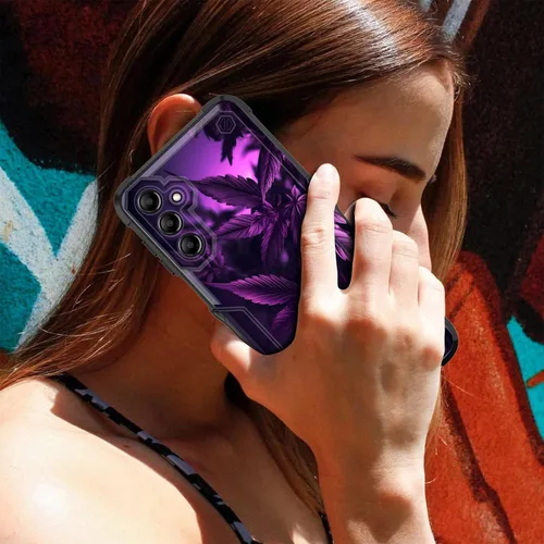 Vista 955 de Funda para Galaxy A14 5G, [Doble Capa][Protección contra Caídas de Grado Militar de 10 Pies] [Antideslizante] Funda Resistente a Prueba de Golpes