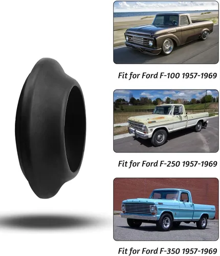 Vista 3 de Tubo de cuello de llenado de combustible para tanque de gasolina con ojales, apto para Ford F-100 F-250 F-350 1957-1969 Pickup Truck, C7TZ-9080-A