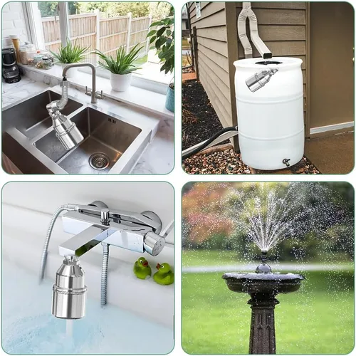 Vista 6 de Válvula de flotador con control automático de nivel de agua de 3/4 pulgadas, acero inoxidable 304, mini válvula de flotador de apagado automático
