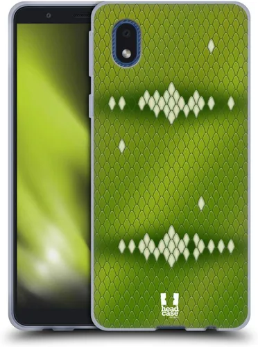 Vista 8 de Head Case Designs Ball Python Snake Pattern Gel Case [Military Grade Protection] Compatible with Samsung Galaxy A01 Core (2020)
