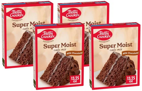 Vista 56 de Betty Crocker Delights Mezcla de pastel de vainilla francesa súper húmeda, 13.25 onzas