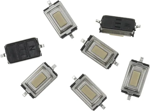 Vista 3 de 1000PCS Touch Micro Switch 3X6X2.5MM 3 * 6 * 2.5 SMD White Button Head (Color : Bags)