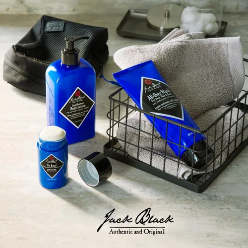 Vista 7 de Jack Black Body Collection Set for Men - Mens Body Wash, Pit Boss Men's Deodorant, Body Lotion, Grooming Kit