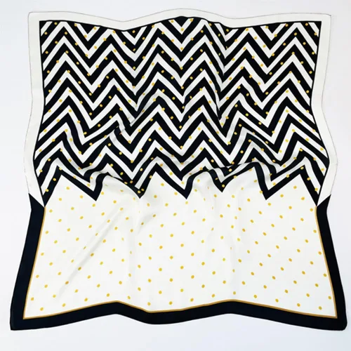 Vista 2 de Bufandas 100% de seda de mora para mujer, ligeras, cuadrada, de satén, para dormir, 21 x 21pulgadas