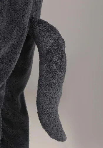 Vista 6 de Disfraz de Lobo Jawesome para Adultos Multicolor