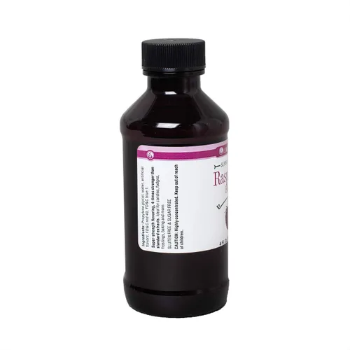 Vista 2 de LorAnn Raspberry SS Flavor, botella de 4 onzas